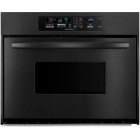 Kitchen Aid KEBC147V Single Wall Oven, 24in, 3.1 cu.ft, with Third Hidden Element True Convection Oven, Self-Clean, CleanBake, Maxi/Econo Thermal Broiler, Temperature Probe & Electronic Touch Controls