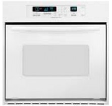 Kitchen Aid KEBC147VWH White Single Wall Oven, 24in, 3.1 cu.ft, with Third Hidden Element True Convection Oven, Self-Clean, CleanBake, Maxi/Econo Thermal Broiler, Temperature Probe & Electronic Touch Controls White