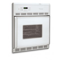 Frigidaire CGEB27Z7HS White Single Wall Oven, 3.5 Cu. Ft, 27in Electric Side Swing, Self Clean, Electronic Oven Controls, Speed Bake Fan, 4 Pass Bake Element 2300w, 6 Pass Broil Element 3400w White