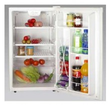 GE GAR04BATWWC White Compact Refrigerator, 21 1/8in, 4.0cu.ft, with 1 clear, full width crisper, Pop Rack and Colour-matched door handle - Recessed   White