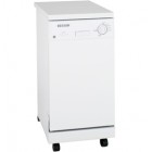 GE GSC1807P 18'' Portable Dishwasher with Stainless Steel Short Tub with 7 Cycles / 1 Option and Energy Star Certified
