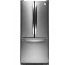 LG LFC20745ST Stainless  French Door Refrigerator, 30 in, 20.0 cu.ft, with Pull-out  Freezer Drawer  Door, Digital read-out temp. controls, Non-hidden hinge, Multi-air flow cooling, 2 OptiBin Himidity Crispers Stainless 