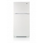 LG LTN19315S Top Mount Refrigerator, 30 in, 19 cu.ft, with Door Cooling, Deluxe digital temp control, LoDecible 42dB, 1 fridge light (60w), Ion Cooling, 4 split glass shelves, Snack bin,