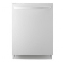 LG LDF7920WW White Dishwasher/Fully Integrated, 24 in, with Design-A-Rack, Slim Direct Motor, SenseClean, LoDecibel Quiet Operation and 6 Wash Cycles with 3 Spray Arms White