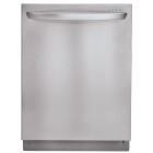 LG LDF9932ST Dishwasher/Fully Integrated, 24 in, with Steam, Fully integrated style, Ultra quiet 50 dB, 16 place settings, Upper Rack:  2 in one-touch adjustable, Holds up to 12 in dishes