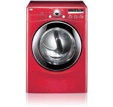 LG DLE2301R Red 7.3 cu.ft., Stainless Steel Drum, 7 Drying Cycles, 5 emperature Levels, 7 Dry Options, Stackable w/Optional Stacking Kit (Mayflower HT & NT) Red