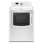Maytag Bravos MGDB850W Front Load Gas Dryer, 29in, 7.3 cu.ft, with 9 Drying Cycles, 5 Temperature Settings, Steam Enhanced Cycles and GentleBreeze Drying System with IntelliDry Sensor