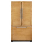 Jenn AIr JFC2290V  22 cu.ft. -72`` Tall Counter Depth, Hidden Hinges, Elec Temp Read Out, Single Hand Internal Water Dispenser, Fresh Chill Meat Drawer, Factory Installed Ice.