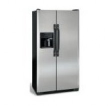 Frigidaire FRS3HR35KM Silver Mist 22.6 cu. ft. Side by Side Refrigerator with 3 SpillSafe Glass Shelves, Adjustable Gallon Door Bins, PureSource2 Filtration System and External Ice/Water Dispenser Silver Mist