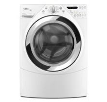  Whirlpool WFW9750WW White Front Load Steam Washer, 27in, 4.5 cu.ft, with 14 Automatic Cycles, Deep Clean Steam Option, Smooth Spin Technology and CEE Tier III Energy Star Qualified White