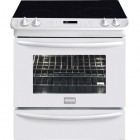 Frigidaire Gallery CGES3065K Slide-In Range, 4.2 Cu. Ft, 30in, Electric, Convection, Self Clean, Auto Shut-Off, Smoothtop Ceramic Glass Cooking Surface, Express-Select Precision Controls (ESEC)