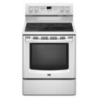  Maytag YMER8772W Freestanding Electric Range, 30in, 5.6 cu.ft, with Precision Cooking System with Precise Preheat, PreciseBake and PreciseBroil, Sabbath Mode, Control Lockout and Delay Bake     