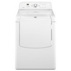 Maytag Bravos YMEDB400V Front Load Dryer, 29in, 7.3 cu.ft, with 7 Drying Cycles, 5 Temperature Settings, DuraCushion Dryer Drum, IntelliDry Sensor, QuietSeries 300 Sound Package 