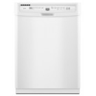 Maytag MDB6709AW Dishwasher, 24in, with 5 Wash Cycles, 6 Wash Options, Delay Start Option, Hard Food Disposer, Armor Tub Interior and Silence Rating of 59 dB