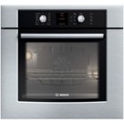 Bosch (HBL54) 500 series, 30 inch, Capacity: 4.7 cu.ft., European Speed Convection, Recessed Heating Element, Flush-to-Cabinet Design, Ergonomic Retractable Dials with Glass Touch Control