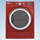 Whirlpool YWED9250W Front Load Electric Dryer, 27in, 6.7 cu.ft, with  9 Automatic Cycles, Retractable Drying Rod, AccelerCare Drying System and Wrinkle Shield Plus Option