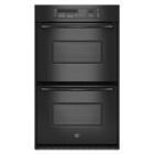 Maytag MEW7630WD Double Wall Oven, 30in, 8.2 cu.ft, with EvenAir True Convection Third Element Oven, Self-Clean, Convection Conversion, Precision Cooking and Hidden Bake Element