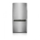 Samsung RB194AC Bottom Mount Refrigerator, 33in, 17.9 cu.ft, Twin Cooling System with LED Display & Control Buttons, Energy Star, Contour Door, Reversible Door, Clear FZ Crispers and Ice Tray