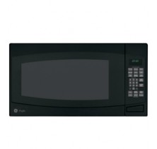 GE Profile PEB206CDNBB Black Countertop Microwave, 24in, 2.0 cu.ft, with Sensor Controls, Electronic Touch Controls, Electronic Scrolling Digital Display, Interactive Display and Child Lockout Black