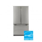 Samsung RF263AF French Door Refrigerator 36 in, 25.8 cu.ft, Twin Cooling System, Contour Door, Icemaker in FZ, Energy Star, CoolSelect Pantry (2 Options), EZ-Open FZ Door Handle, Hidden Hinge, 