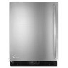 Jenn AIr JUR248 24'' Built-in Compact Refrigerator with 5.7 cu. ft. Capacity, 3 Spill-Proof Glass Shelves, Slide-Out Wire Basket, Adjustable Door Bins 