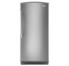 Whirlpool EV205NXTN Natural Silver Upright Freezer, 33in, 20.1 cu.ft, with Temperature Monitor Alarm, Energy Star Certified, Up-Front Temperature Controls, Fast Freeze Setting and 4 Adjustable Wire Shelves  Natural Silver