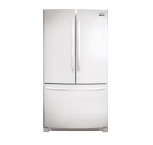 Frigidaire Gallery FGUN2642LP White Non Dispensing Standard-Depth, French Door Refrigerator, 26 Cu. Ft. Energy Star w/Tall Curved Doors, Quick Ice, Quiet Pack, Temp/Door Ajar/Power Failure Alert White