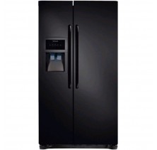 Frigidaire Gallery FFHS2313LE Black Standard-Depth Side by Side Refrigerator, 23 Cu. Ft. Energy Star, w/New Tall Doors, Tall 5 Button Dispenser (2 Paddle Design), PureSource3 Water Filtration, Black