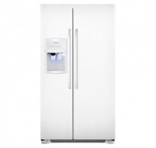 Frigidaire Gallery FFHS2313LP White Standard-Depth Side by Side Refrigerator, 23 Cu. Ft. Energy Star, w/New Tall Doors, Tall 5 Button Dispenser (2 Paddle Design), PureSource3 Water Filtration, White