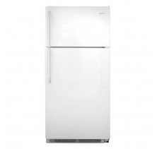 Frigidaire FFTR1814LW White Top Mount Refrigerator 18.2 Cu. Ft,  Energy Star, Textured Cabinet, 2 Full-Width Sliding Wire Shelves, 2 White Crispers, 3 Fixed White Door Bins (1 w/Gallon Storage) White