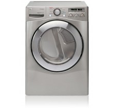 LG DLE2301S Titanium Front Load Electric Dryer, 27 in, 7.3 cu.ft., Stainless Steel Drum, 9 Drying Cycles, 5 Temperature Levels, 7 Dry Options, Stackable w/ Optional stacking kit (Mayflower HT & NT) Titanium