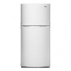 Maytag M8RXDGFXW Top Mount Refrigerator, 28in,18 Cu Ft, Integrated Handles, Revesible Contoured Doors, Multi Flow Air System, Hc Crispers, Spillguard Glass Shelves, Sliding Meat Pan, 4 White Door Bins