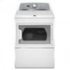 Maytag Brvos YMEDX700X Front Load Dryer, 27in, 7.4 cu.ft, with 10 Cycles, 5 Temperature Settings, GentleBreeze Drying w/ IntelliDry, EcoConserve, Durable Glass Window and QuietSeries 200 Sound Package
