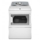 Maytag Bravos MGDX700X Front Load Gas Dryer, 27in, 7.4 cu.ft, with 10 Cycles, 5 Temperature Settings, GentleBreeze Drying w/ IntelliDry, EcoConserve, Durable Glass Window and QuietSeries 200 Sound 