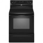 Whirlpool YWFE366LV Freestanding Electric Range, 30in, 5.3 cu. ft. with 4 Radiant Burners, Ceramic Glass Cooktop, Capacity Oven, Delay Bake, Oven Hold Warm and Storage Drawer