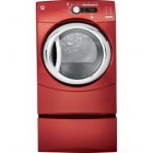 GE GFMS355ELM Front Load Electric Dryer, 27in, 7.5 cu.ft, with Steam Refresh/ Steam Dewrinkle, Sensor Dry Plus, Speed Dry, Delay Start Up to 24 hours and Active Wear cycle   