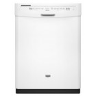 Maytag MDB7749AW Dishwasher, 24in, with 14-Place Settings, 5 Cycles, 6 Options, SteamClean, Sensors, NSF Certified, Removable Upper Rack and Energy Star Certified