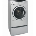 GE Profile WCVH6800JW Front Load Washer, 27in, 4.0 cu.ft, with Speed Wash Cycle, Internal Water Heater, Stainless Steel Drum, 5 Wash / Rinse Temperatures, including Sanitization and Energy Star  