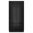 Jenn Air JPK42FNXW 42'' Fully Integrated Built-In French Door Refrigerator with Glass-touch electronic controls with LCD display, Glide-Out Drawer with SmoothClose Drawer Track System  