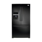 Frigidaire Gallery FGHF2369M Counter-Depth French Door Refrigerator, 22.6 Cu. Ft. Energy Star w/ PowerPlus Freeze, PowerPlus Ice,  Quiet Pack, Temp/Door Ajar/Power Failure Alerts, Duel-Leve