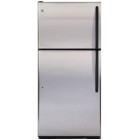 GE GTRL0HBZ Top Mount Refrigerator, 20 cu.ft. with NeverClean Condenser, Upfront Temperature Controls, Reversible Door and Gallon Door Storage   