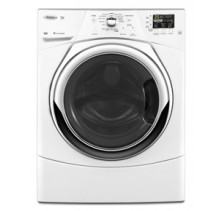 Whirlpool WFW9351YW White Front Load Washer, 27in, 4.0 cu.ft, with Stainless Steel Wash Basket, 13 Automatic Cycles, 4 Temperature Settings, Allergen Cycle, Cold Wash Cycle and Automatic Dispenser System  White