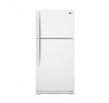 Maytag M9RXDGFYW White Top Mount Refrigerator, 30 in, 19.0 cu.ft, with Clear full width deli drawer, Up front electronic controls, EcoConserve Model and Energy Star White
