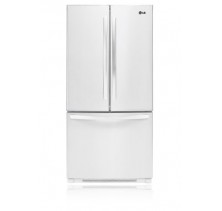 LG LFC25765SW White 33", 25 cu.ft. 3-Door French Door Refrigerator with Linear Compressor&trade;, Ice Maker White