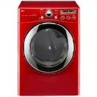 LG DLEX2550 Front Load Electric Steam Dryer, 27 in, 7.4 cu.ft, with 12 Drying Cycles, 5 Temperature Levels, 12 Dry Options, Stackable with Optional stacking kit , Smart Diagnosis