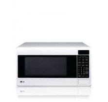 LG LMS1170SW White Countertop Microwave, 20 1/16 in, 1.1 cu.ft, with Auto Defrost, Child Lock and One Touch Settings White