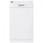 Frigidaire FFBD1821M Full Console Dishwasher 18 in with 6 Wash Cycles, 4 Wash Levels, Energy Saver, Delay Start and Stainless Steel Interior
