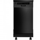 Frigidaire FFPD1821M Portable Dishwasher, 18 in, with 6 Cycles, China/Crystal Cycle, No Heat Dry Option, Delay Start, Stainless Steel Interior and 59 dBA