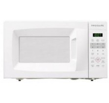 Frigidaire CFCM0724LW White Countertop Microwave Oven 0.7 cu.ft, with 700 Cooking Watts, 6 Quick Start One-Touch Options, Auto-Cook/Reheat Options and Glass Turntable White
