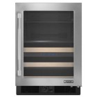 Jenn-Air JUB248 Under Counter Beverage Centre, 24 in, 5.4 cu.ft, with 22-Bottle Capacity, 2 Roll-Out Racks, LED Temperature Display and 3 Temperature Zones